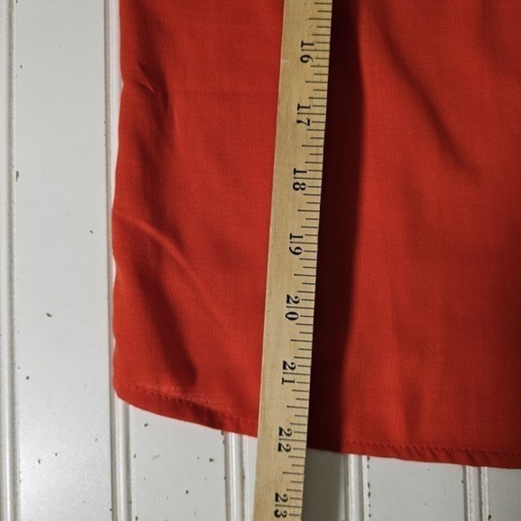 Paper Crane Tank Top‎ Women's Size Medium Red Summer Casual - Picture 11 of 12